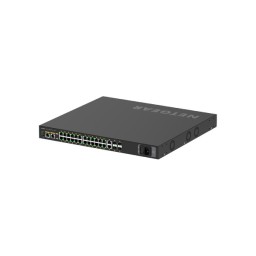 NETGEAR M4250-26G4F-PoE+ (GSM4230P) 24-PORT PoE+ + 2 GIGABIT COPPER + 4 GIGABIT SFP AV LINE L2 MANAGED RACKMOUNT SWITCH